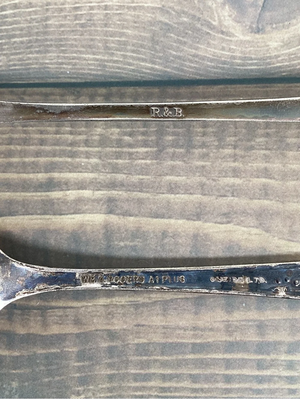 Vintage Silver Plated Spoon Collection, Lot Of 7 Spoons